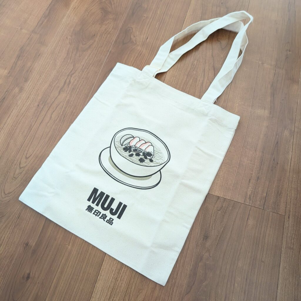 無印良品 ベトナム限定フォー柄トートバッグ