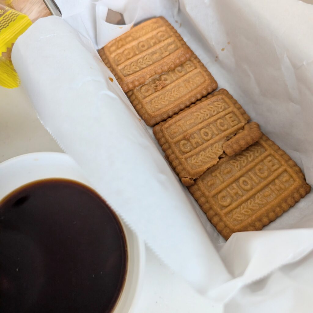 ヨーグルトチーズケーキに使うチョイスビスケット