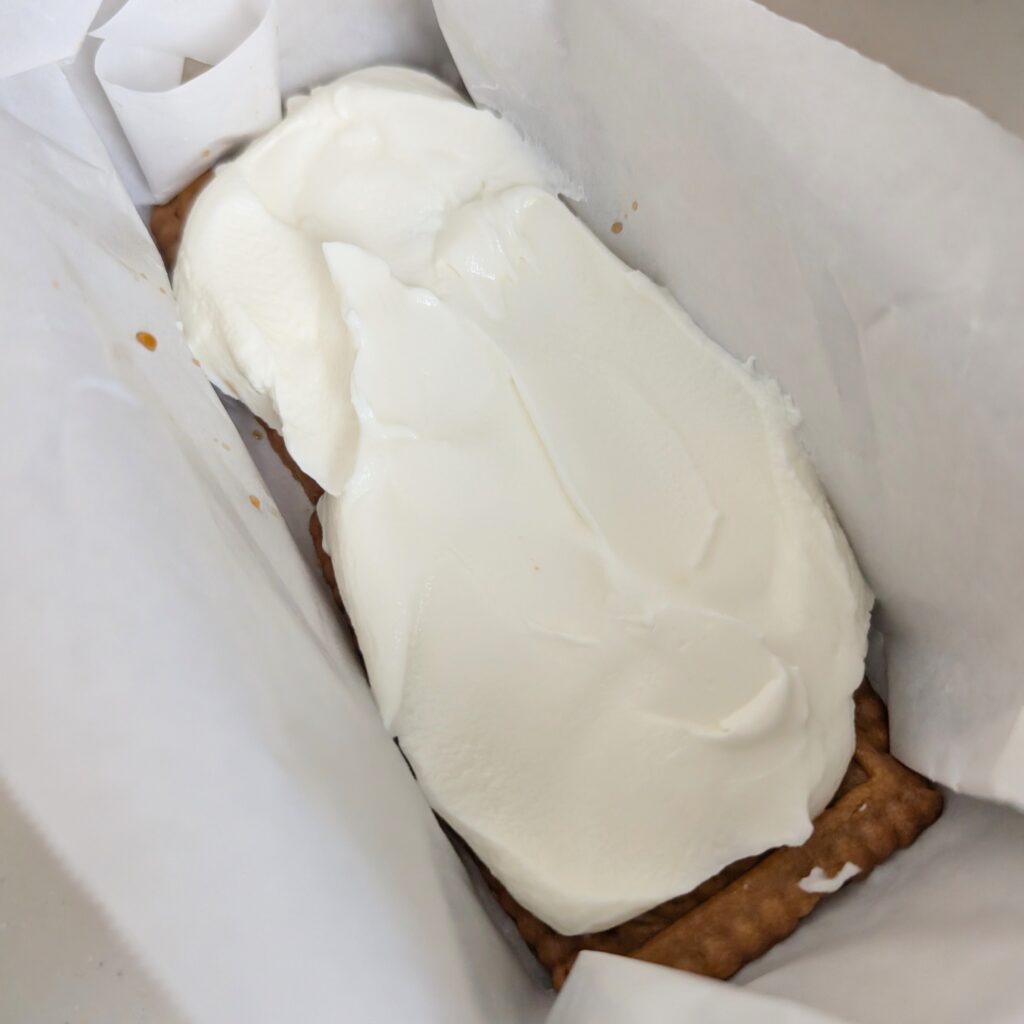 チョイスビスケットとヨーグルトのティラミス