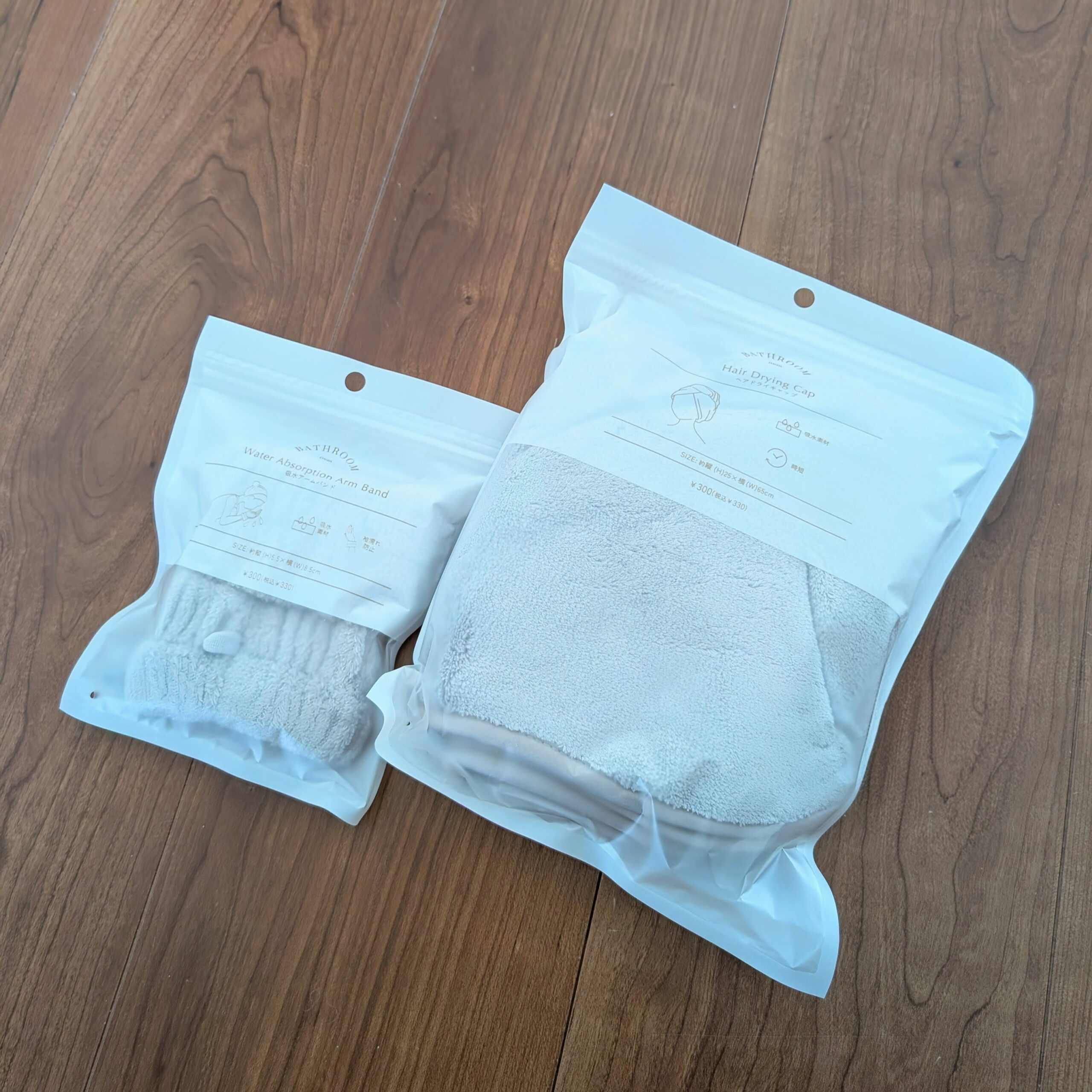 スリコ購入品ヘアキャップ＆アームバンド