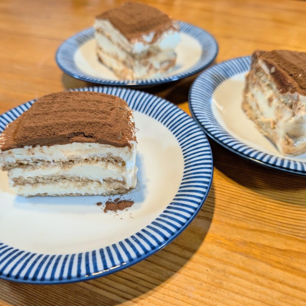 ヨーグルトチーズケーキティラミス版