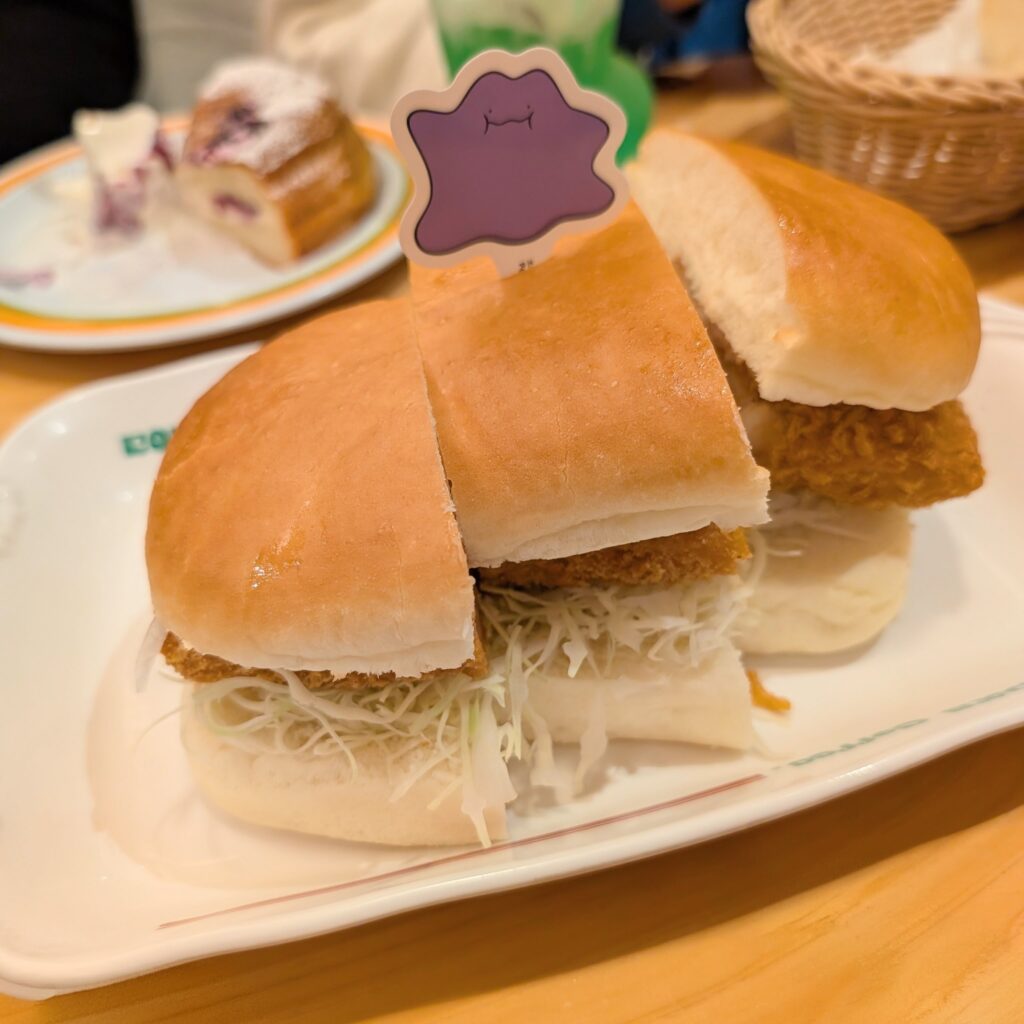 コメダ ポケモン メタモン明太エビカツパン
