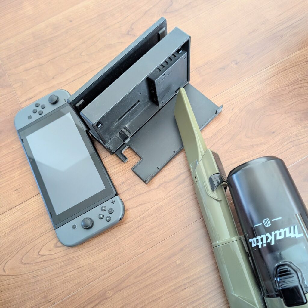 Switchと掃除機