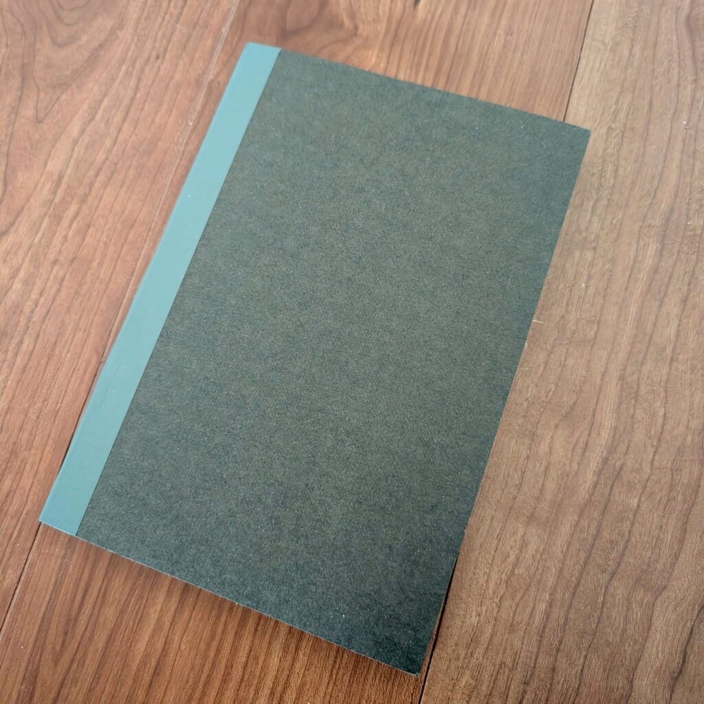 無印良品ノート A5ダークグレー 5mm方眼