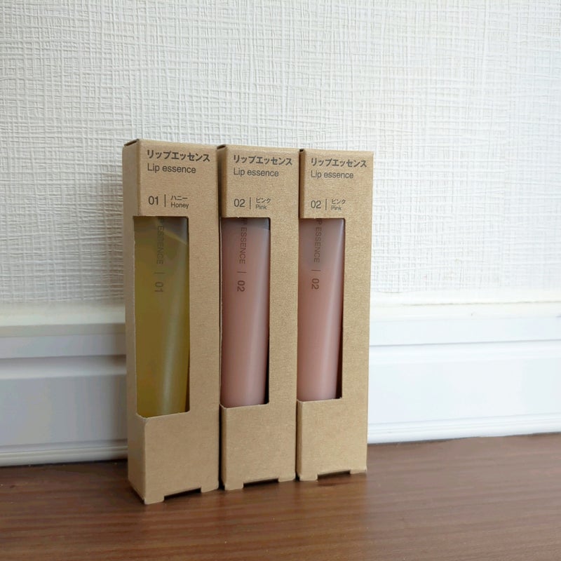 無印リップエッセンス（ハニー・ピンク）