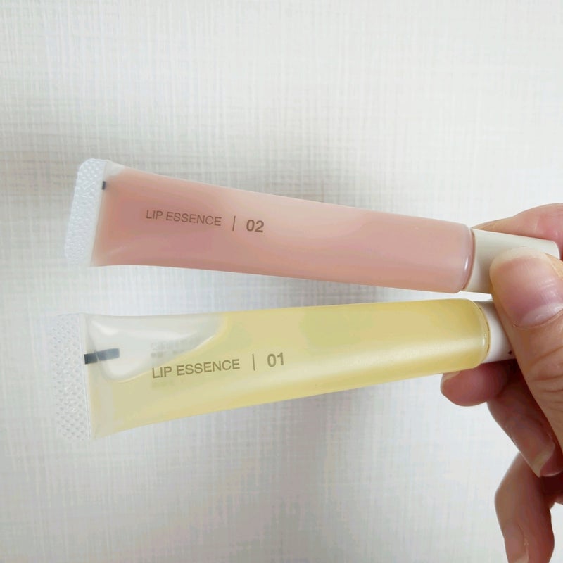 無印リップエッセンス 01, 02
