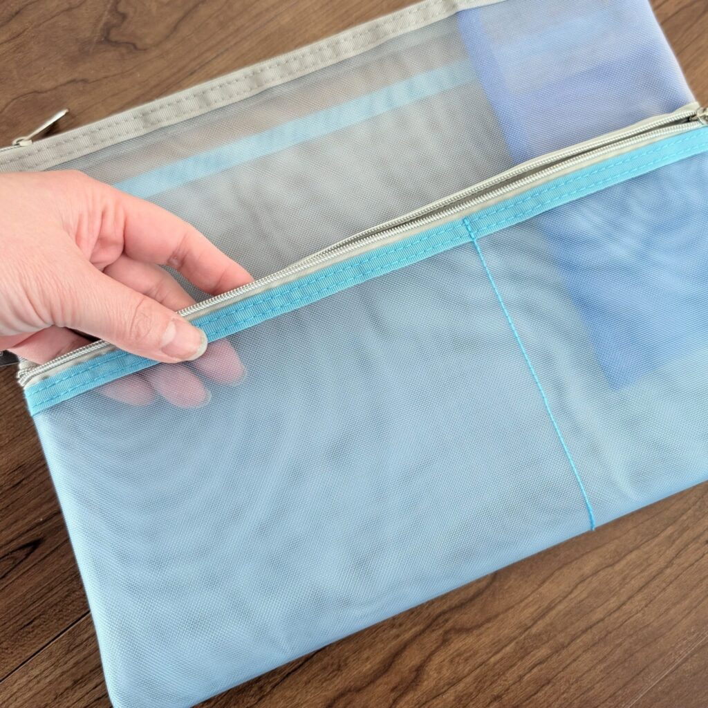 メッシュポーチ ミドリ