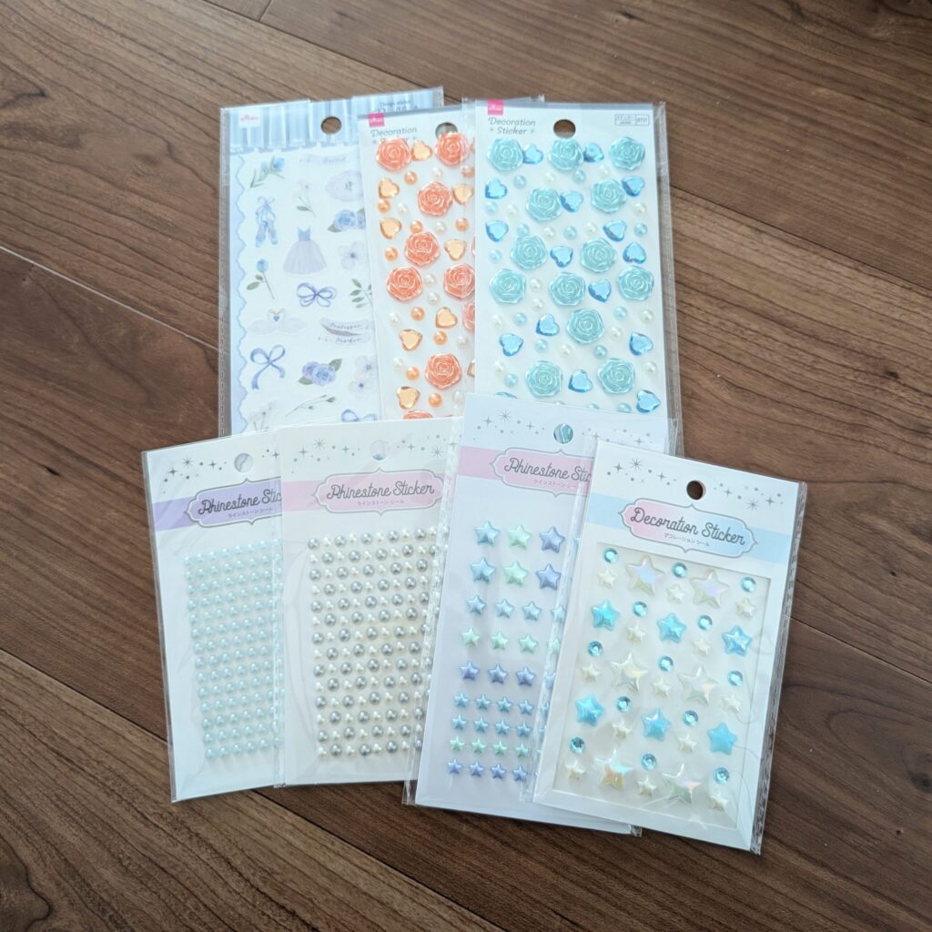 ダイソーのシール