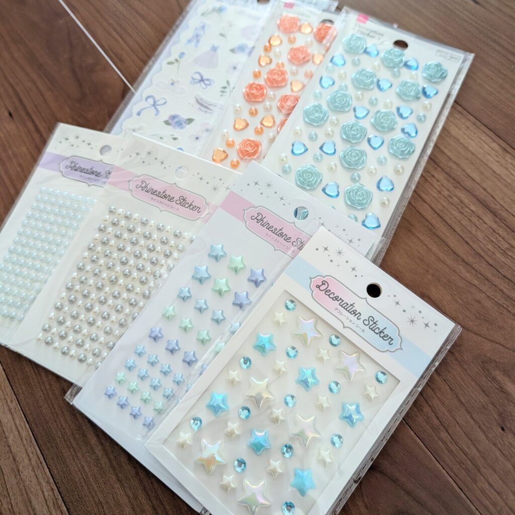 ダイソーのシール