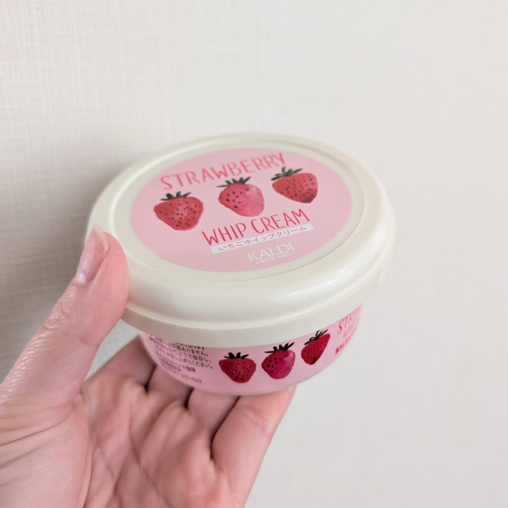 カルディ いちごホイップクリーム