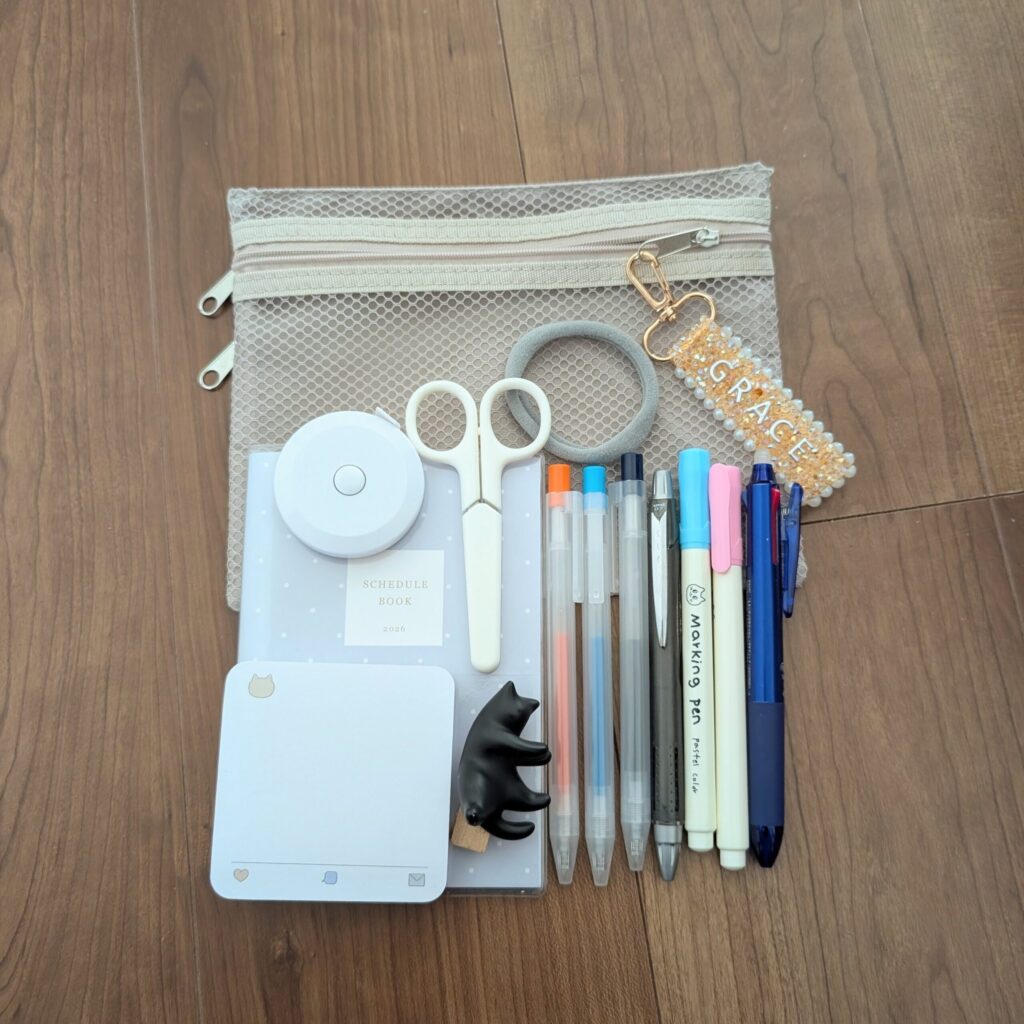 ダイソー メッシュケース 収納