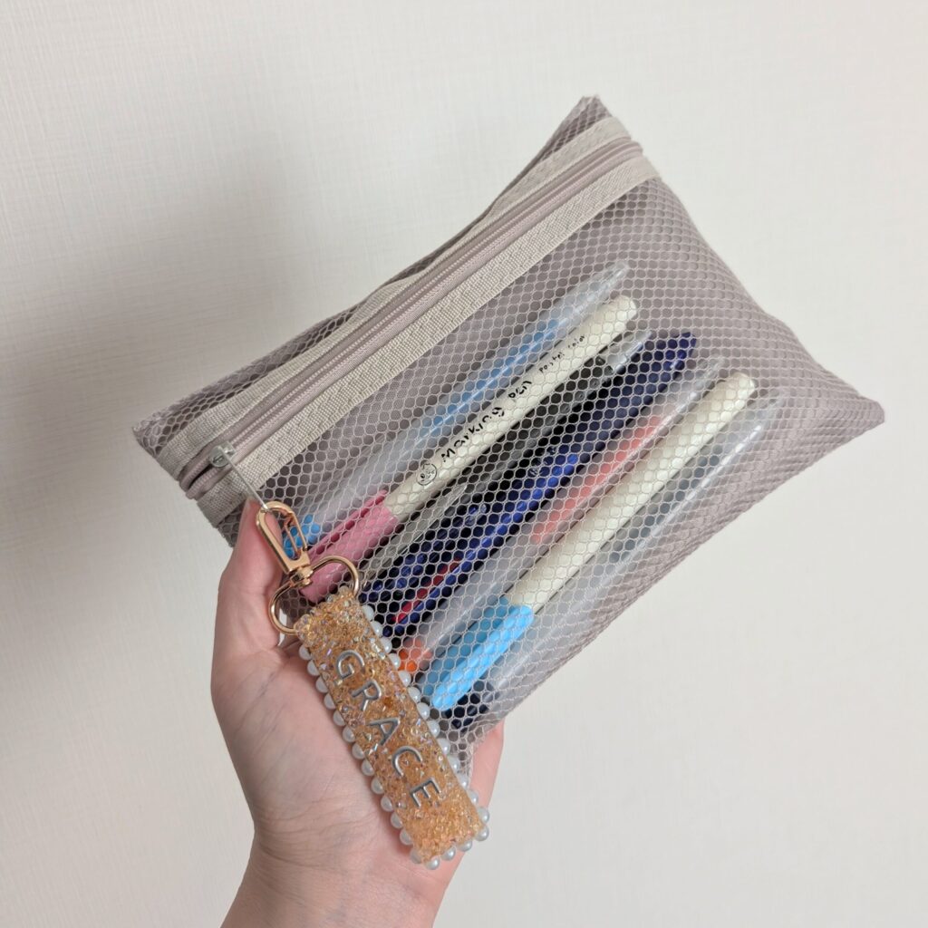 ダイソー メッシュケース B6