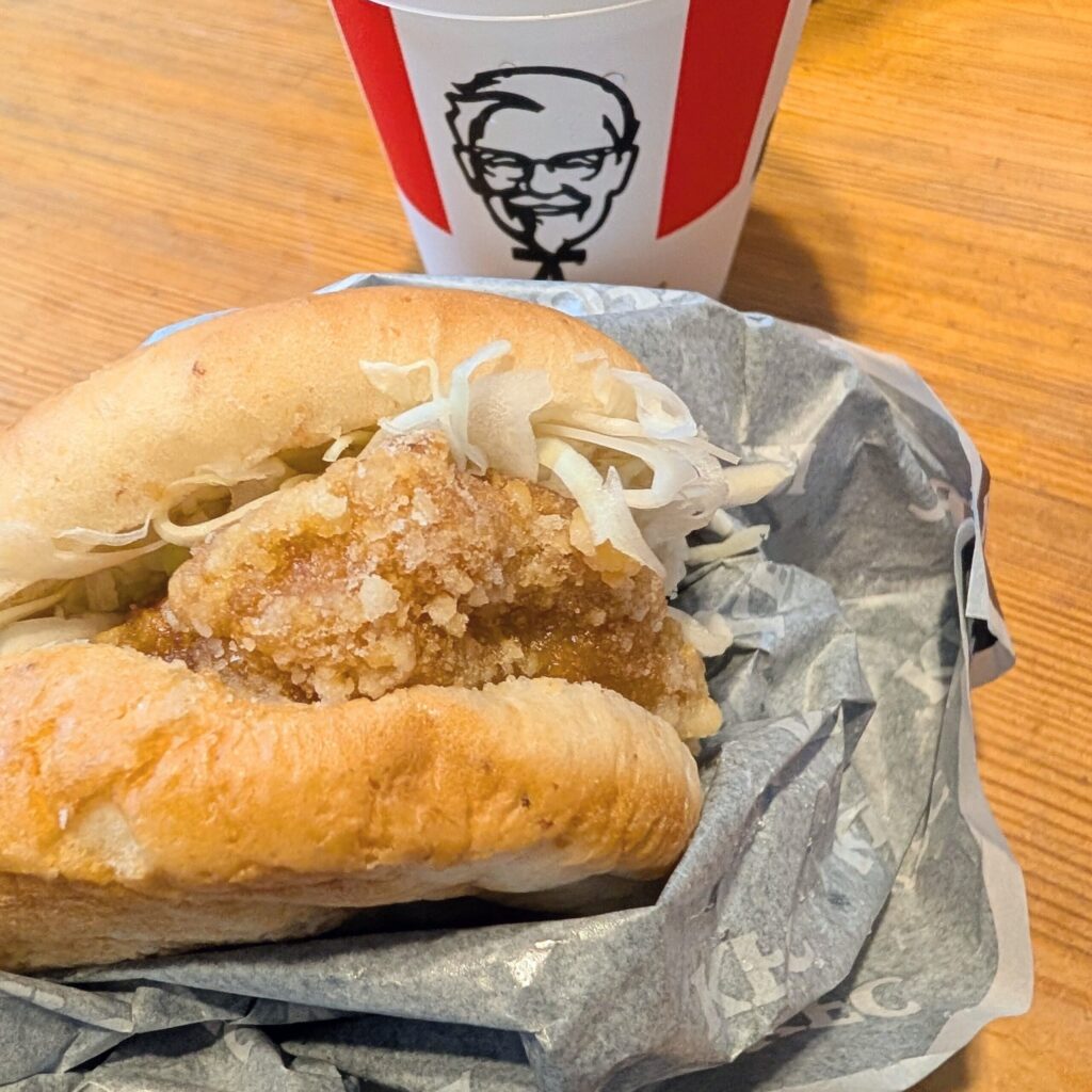 KFCの鶏竜田 香味ネギ