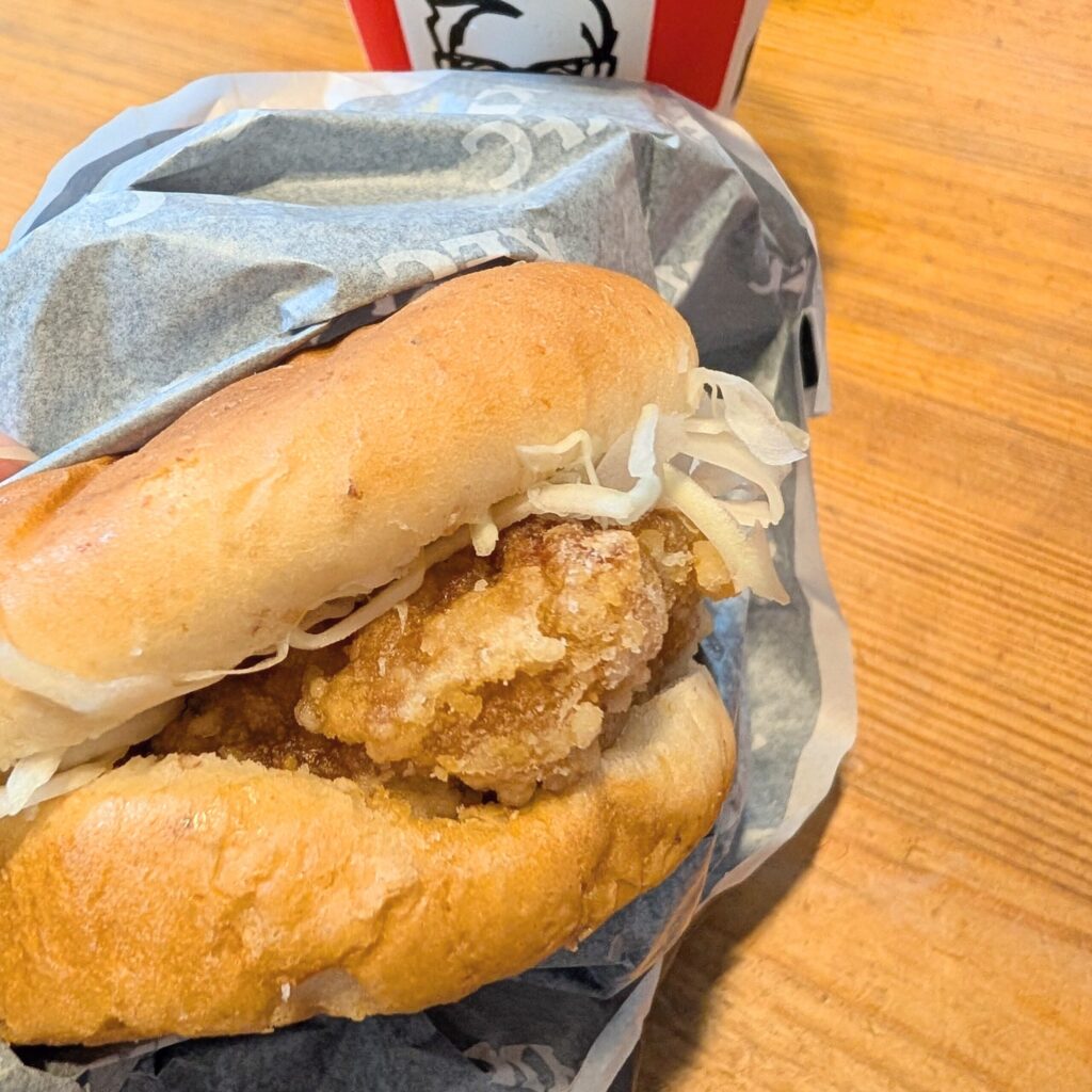 KFCの鶏竜田 香味ネギ