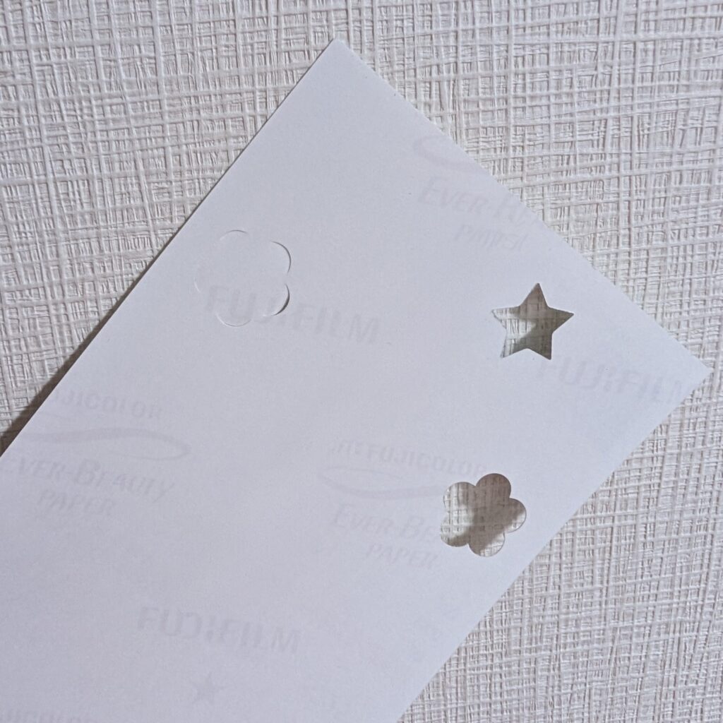 ダイソー クラフトパンチ 写真