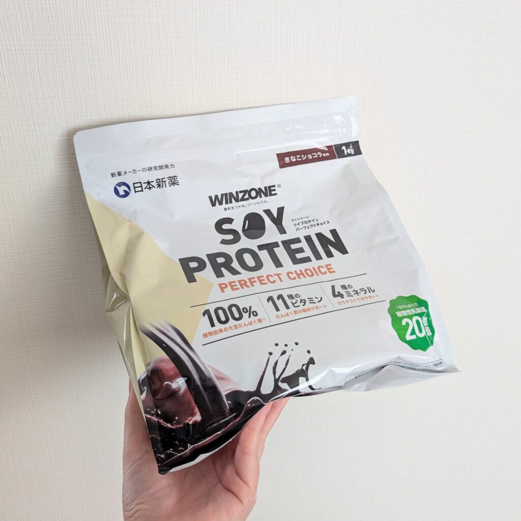 WINZONEソイプロテイン きなこショコラ風味