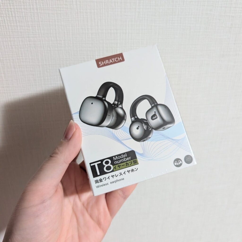 T8イヤカフ型ワイヤレスイヤホン