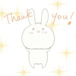 うさぎとthank you
