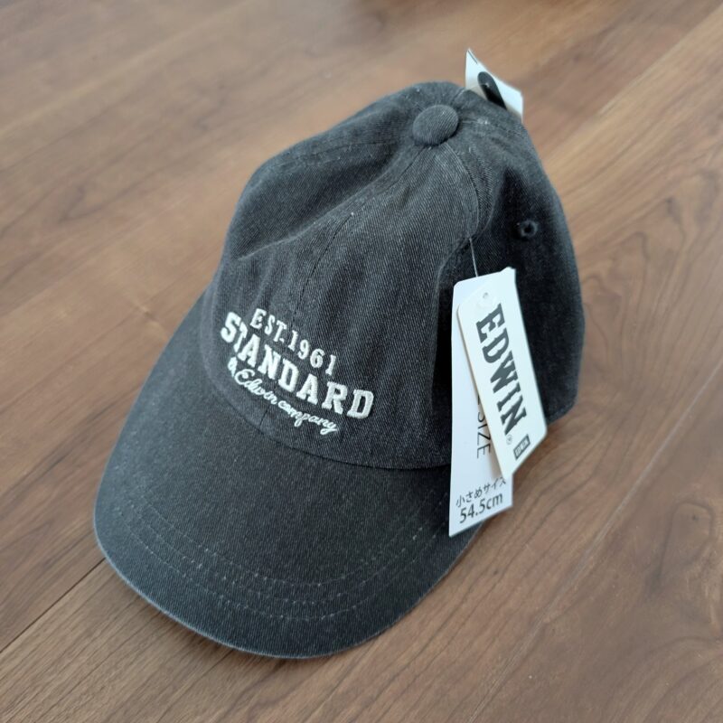 しまむら購入品 EDWINキャップ
