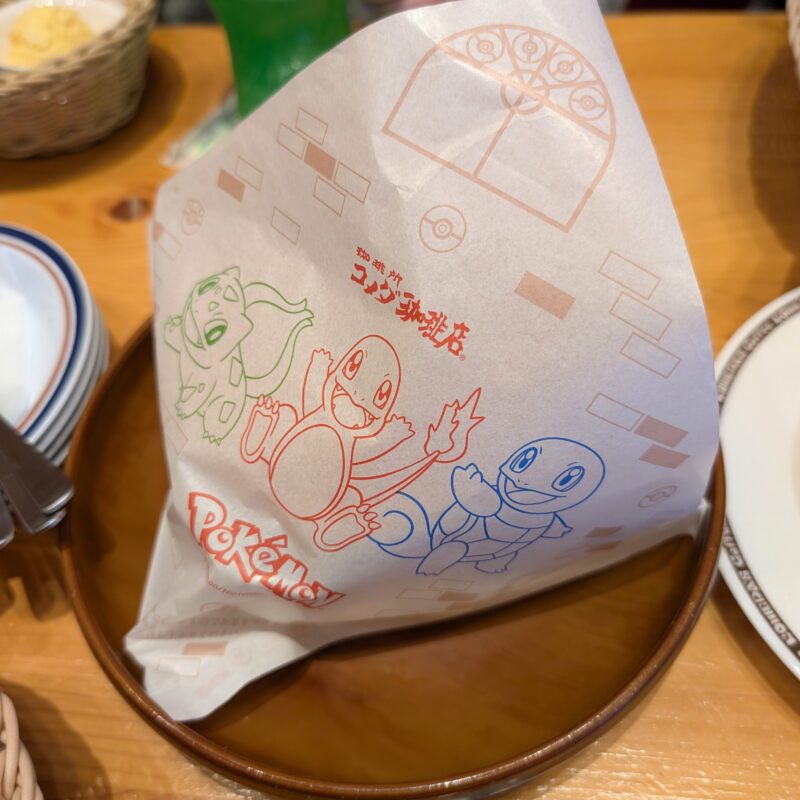 コメダ×ポケモン ポケモン包み紙