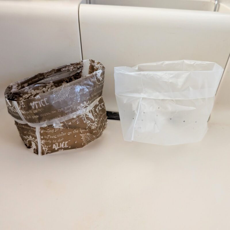 ダイソー セリア 水切りゴミ袋 比較