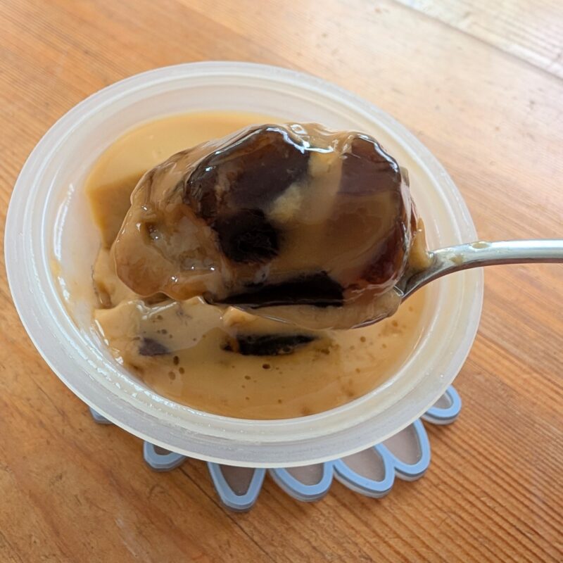 カルディのコーヒーゼリーinミルクプリン