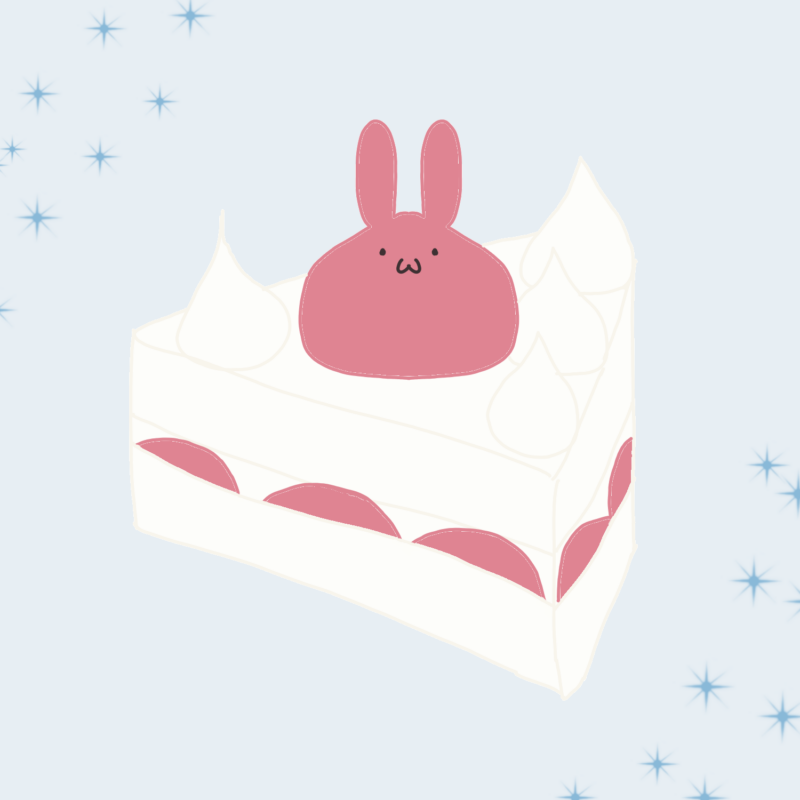 うさぎケーキ