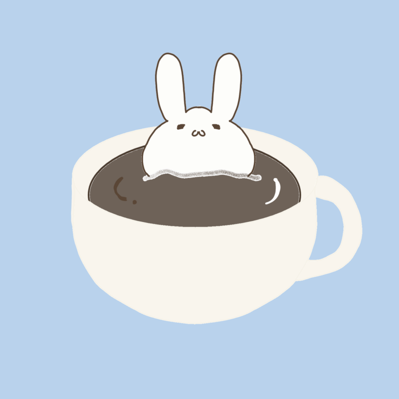 コーヒーうさぎ