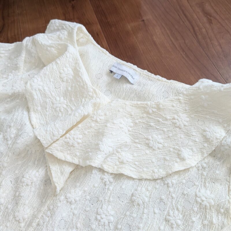しまむら購入品 season reason ブラウス 330円