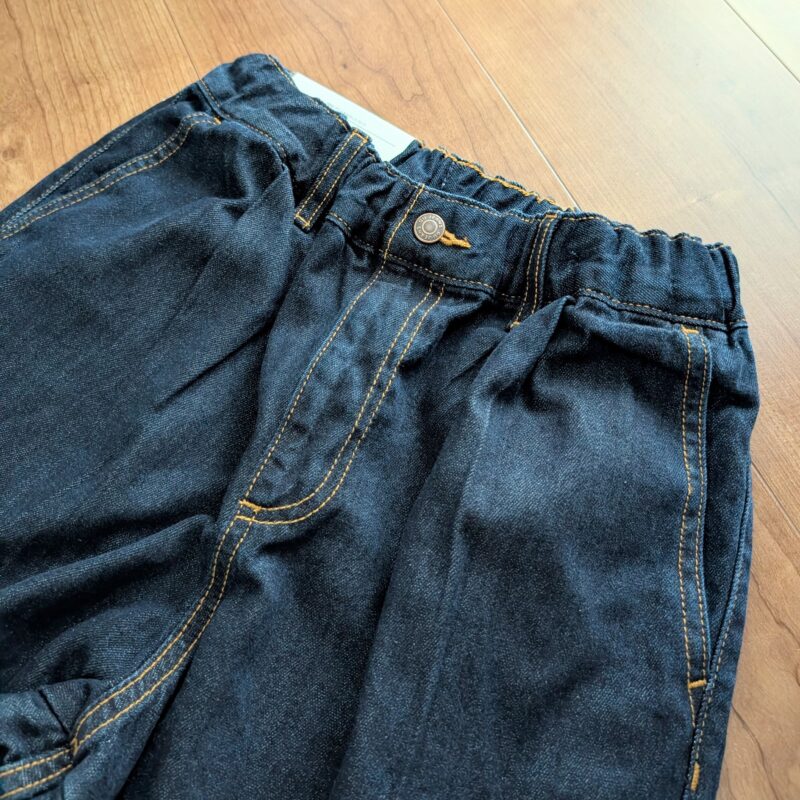 GU デニムキャロットパンツ