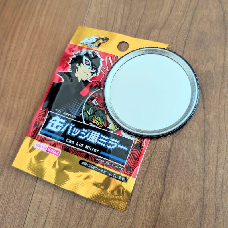 ペルソナ５ ザ・ロイヤル 缶バッジ風ミラー