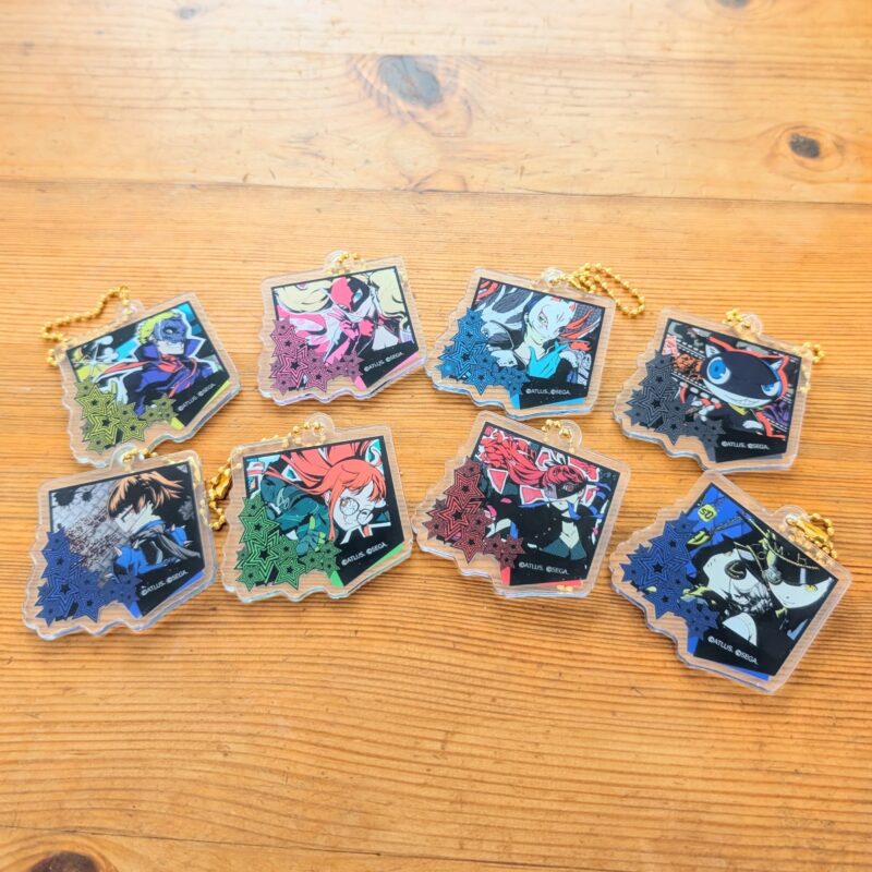 ダイソー ペルソナ５ ザ・ロイヤル アクリルキーホルダー