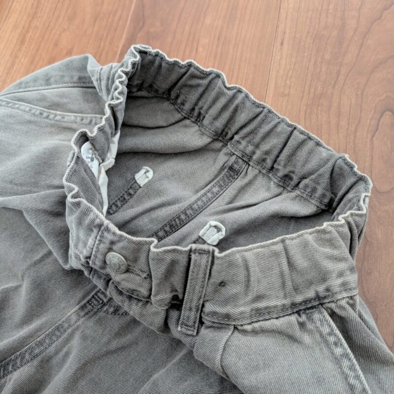 GU デニムキャロットパンツ