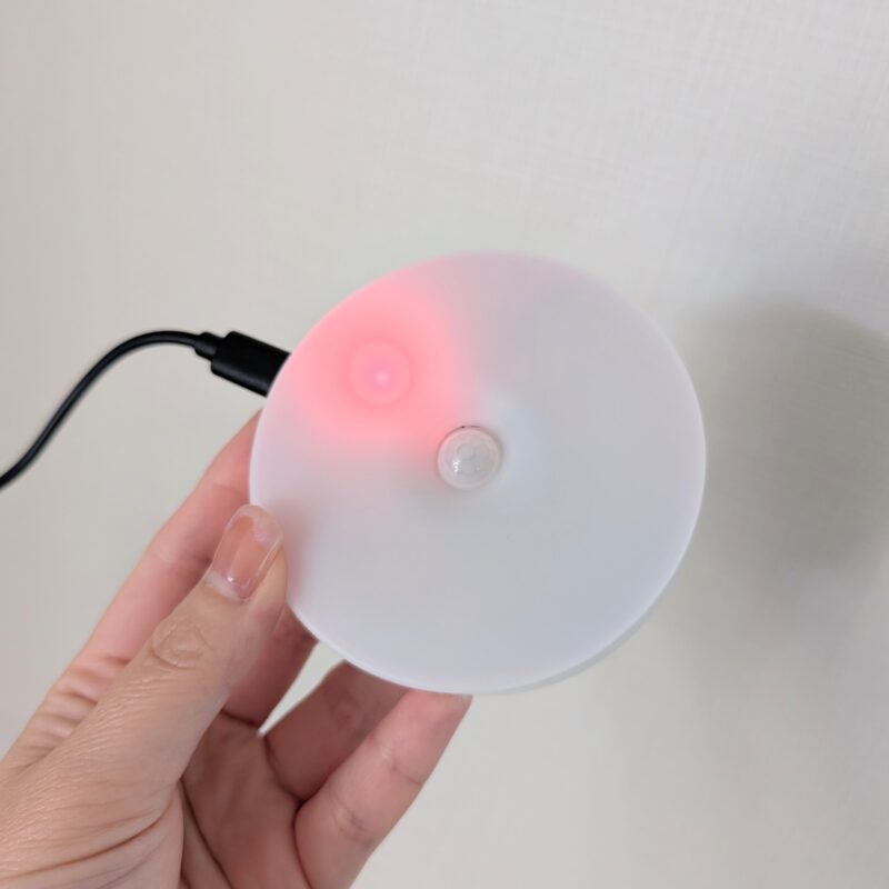 ダイソー 人感・明暗センサーLEDライト