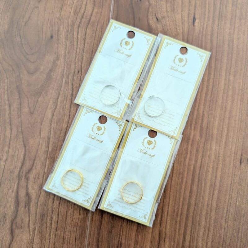 ワッツ 指輪 土台 ハンドメイド